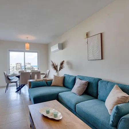 Charming 3-bed Duplex With Stunning Sea View Appartement Larnaca